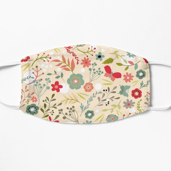 Sommerwiese gelb Maske