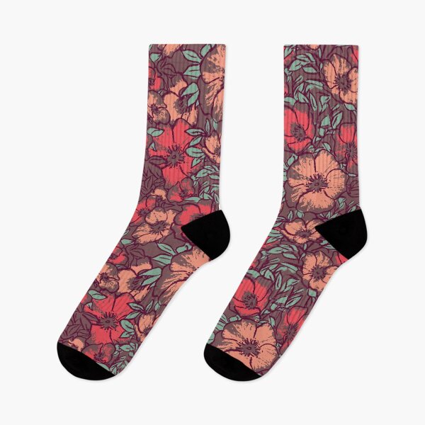 Item preview, Coral Wild Roses designed and sold by Carolina Diaz.