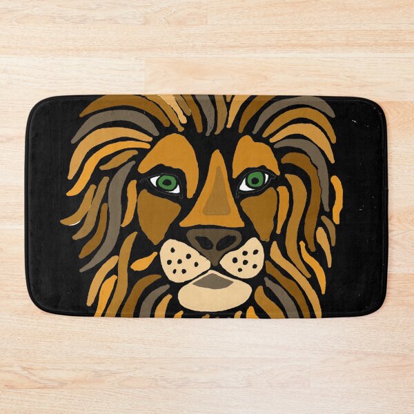 Item preview, Fun Artistic Regal Lion Art Abstract designed and sold by Nature's Fancy.