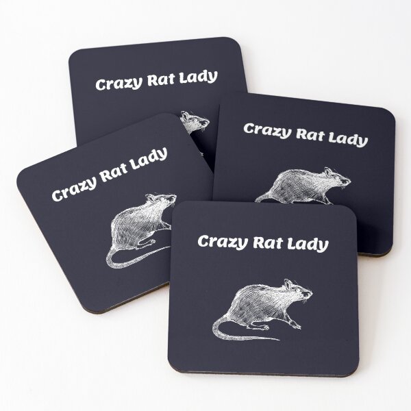 Item preview, Crazy Rat Lady designed and sold by madtoyman.