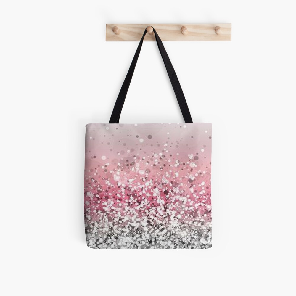 "Pink Glitter Sparkle! " Tote Bag for Sale by sunnysketches Redbubble