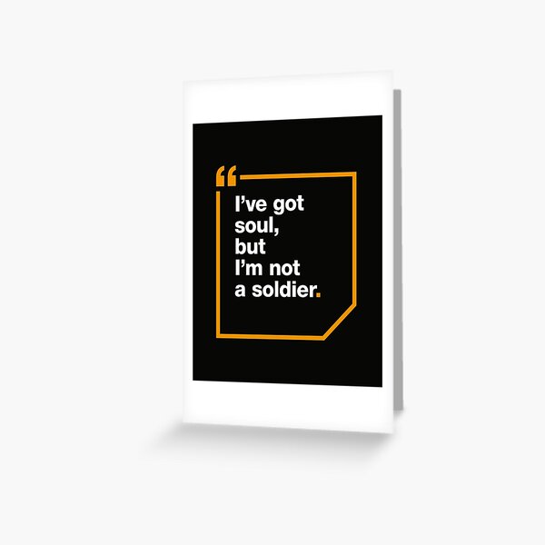 Inspirational Song Lyrics No 4 Lyrics That Leave You Thinking Greeting Card By Blimeyguvnor Redbubble