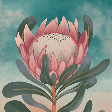 Artwork thumbnail, Protea by PatternCreator