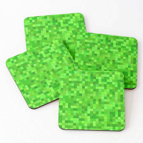 Item preview, Green Square Pixels designed and sold by hatimelhag.