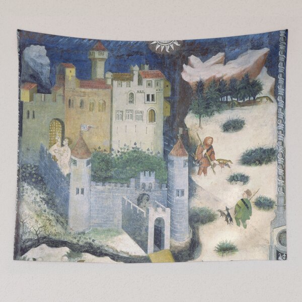 Aperçu de l'œuvre Medieval Lifestyle Ancient Castle créée et vendue par Vintage Designs +.