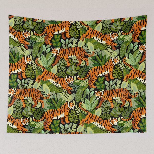 Item preview, Bengal Tiger Jungle  designed and sold by TigaTiga.