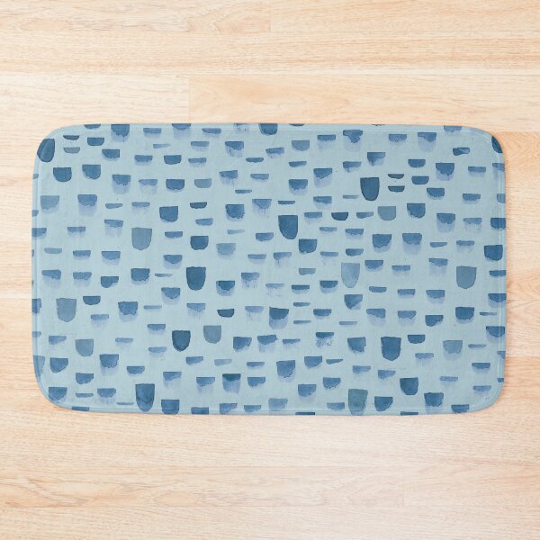 Item preview, Prussian Blue Handmade Brushstrokes designed and sold by Carolina Diaz.