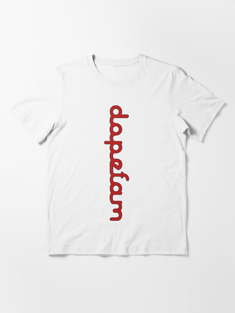 Alternate view of DopeFam Apparel "illadelph" Font Verticle T Essential T-Shirt