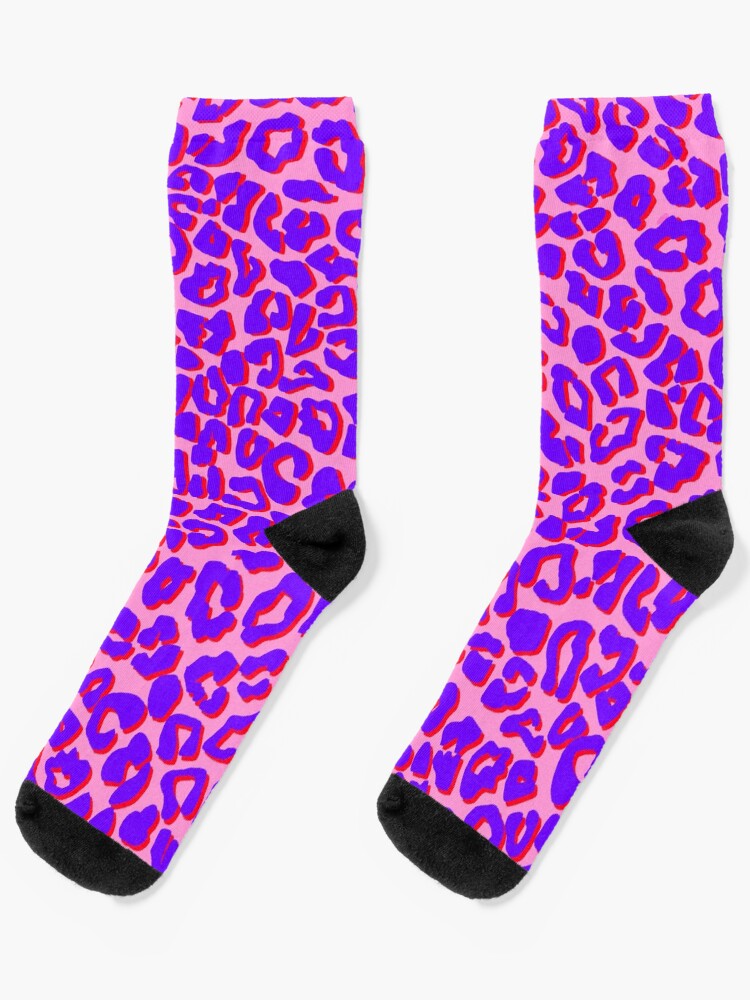 leopard print nike socks