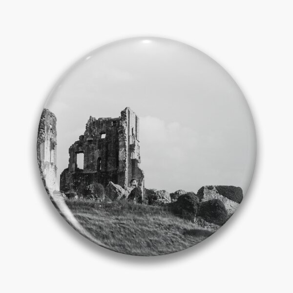 Item preview, England Panorama BW - Corfe Castle designed and sold by lesslinear.