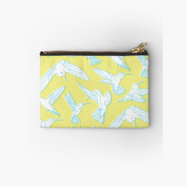 Item preview, Yellow Riso Hummingbirds designed and sold by Carolina Diaz.