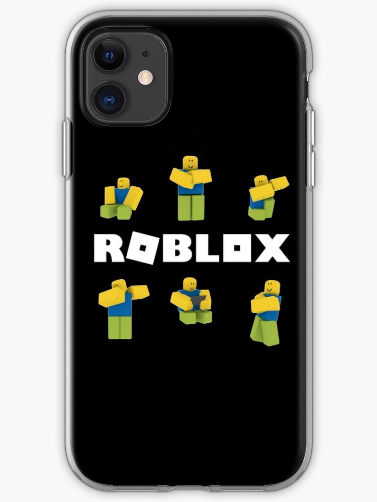 Roblox Noob Iphone Case Cover By Nice Tees Redbubble - roblox kids iphone cases covers redbubble