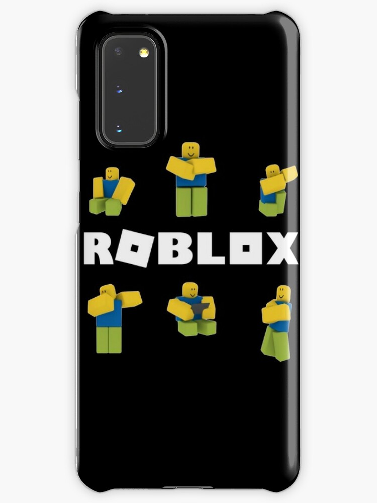 Roblox Noob Case Skin For Samsung Galaxy By Nice Tees Redbubble - how to get noob skin in roblox mobile