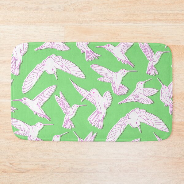 Item preview, Green Riso Hummingbirds designed and sold by Carolina Diaz.
