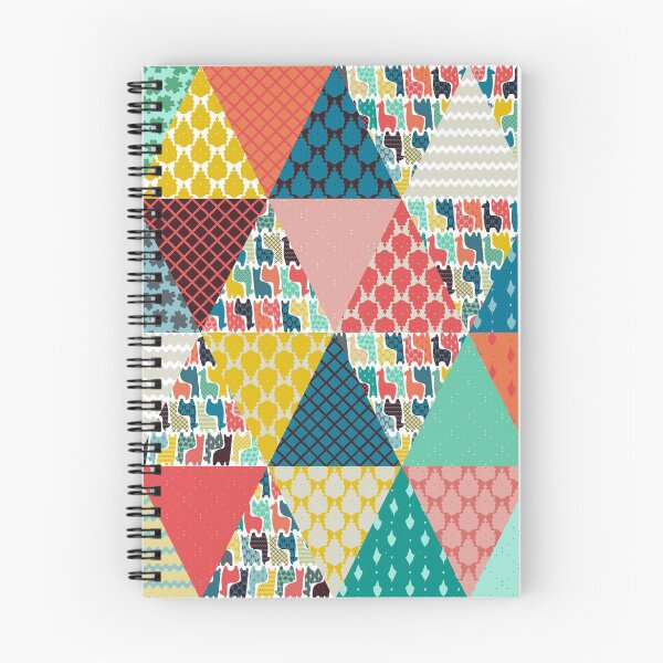 Item preview, llama geo triangles designed and sold by scrummy.