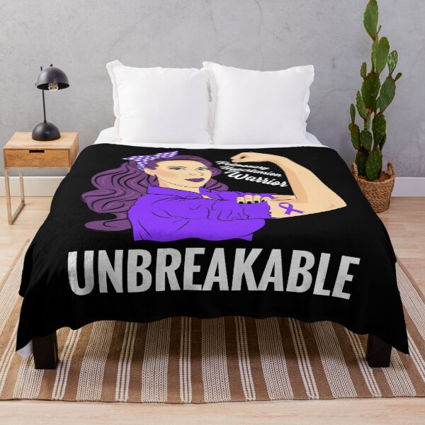 Item preview, Pulmonary Hypertension Warrior Unbreakable PH Awareness designed and sold by ZNOVANNA.