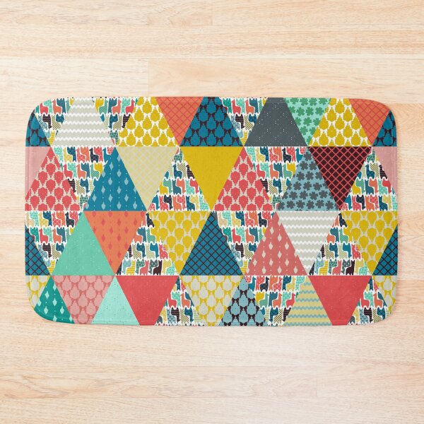 Item preview, llama geo triangles designed and sold by scrummy.