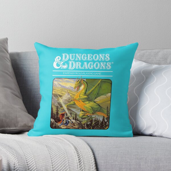 Dungeons & Dragons Companion Set Rules art Throw Pillow