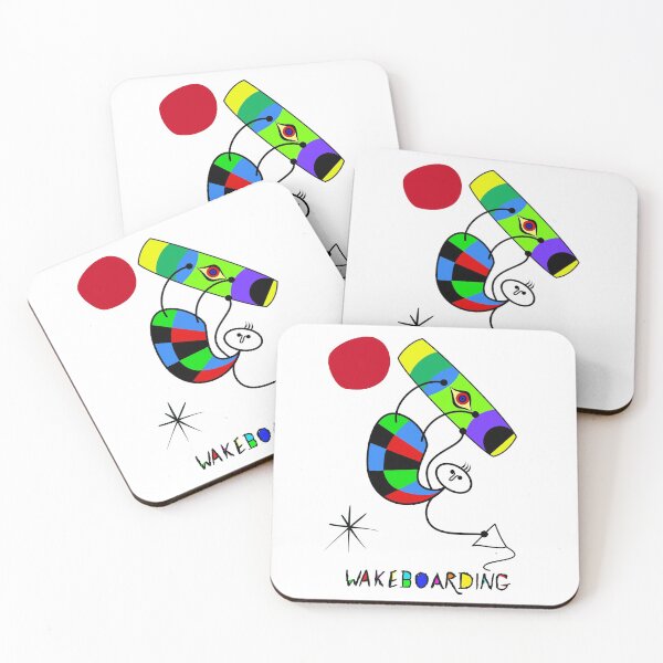 Item preview, Wakeboarder inspired by Miro designed and sold by TheTeeCat.