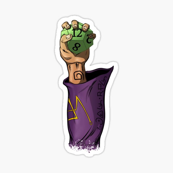 RPG Wizard Sticker