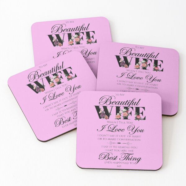 Item preview, Best gift to Wife Say I Love You Elegant Floral designed and sold by KA DESIGNS.