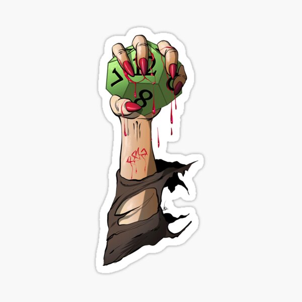 RPG Vampire Sticker