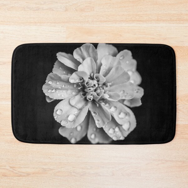 Item preview, Flowerscapes - BW Waterdrops designed and sold by lesslinear.