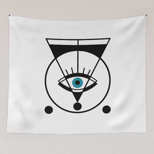 Item preview, Geometric eye, geometric shapes, abstract designed and sold by DerSenat.