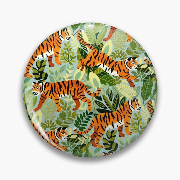 Item preview, Bright Bengal Tiger Jungle  designed and sold by TigaTiga.