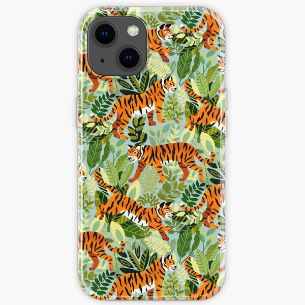 Bright Bangel Tiger Jungle iPhone Soft Case