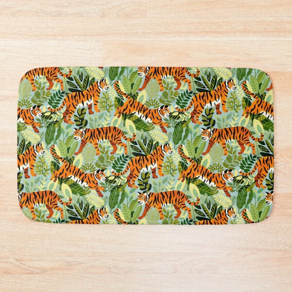 Item preview, Bright Bengal Tiger Jungle  designed and sold by TigaTiga.