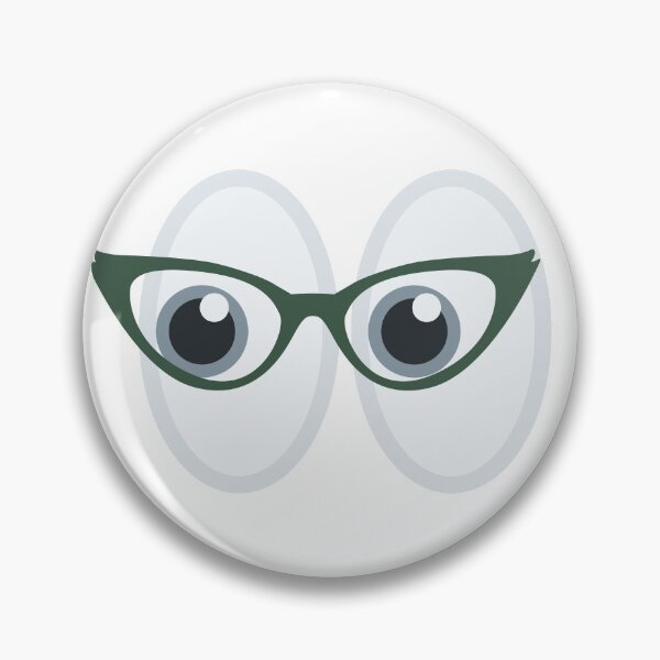 Item preview, Funny eyes, glasses, cool, simple, cute, geek, movie designed and sold by corner-shop.
