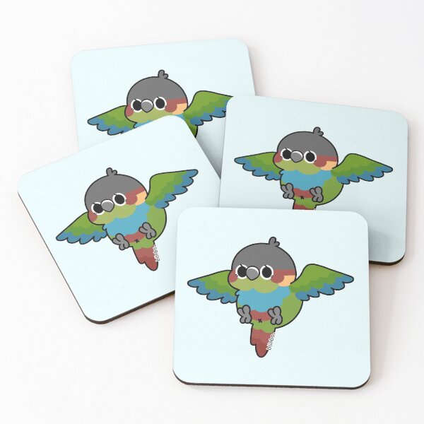Item preview, Flying Conure - Blue-Throated designed and sold by blirbos.