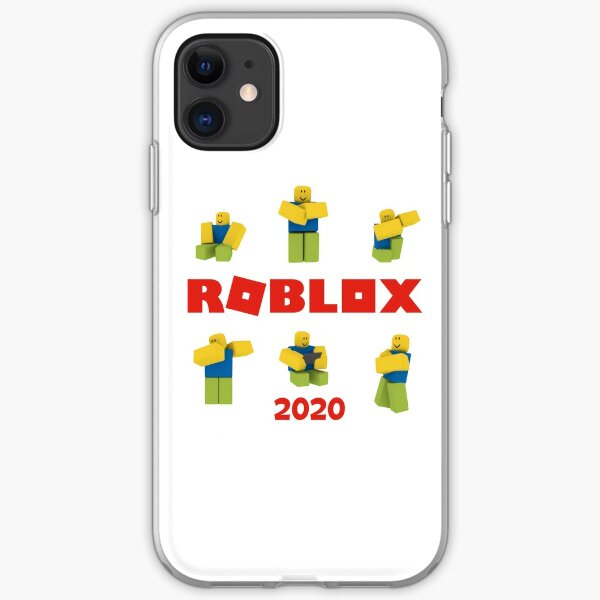 Roblox Noob Iphone Case Cover By Nice Tees Redbubble - how to copy and paste on roblox mobile 2020