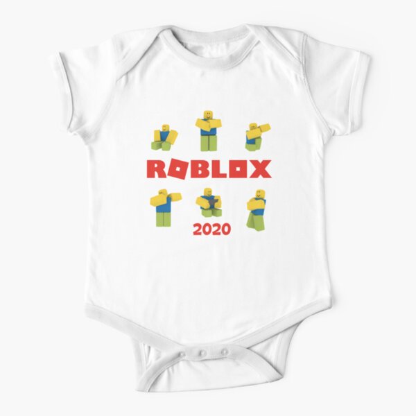 Roblox 2020 Short Sleeve Baby One Piece Redbubble - shaded shirt for boys short sleeve orange roblox