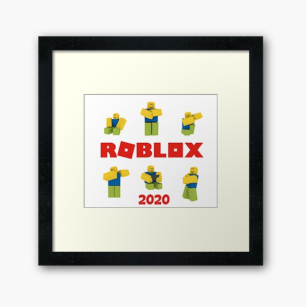 Roblox Oof Wall Art Redbubble - lenny face boi white border on the letters roblox