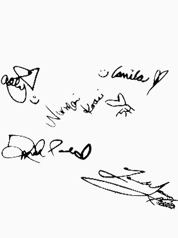 Discover Fifth Harmony signatures Classic T-Shirt