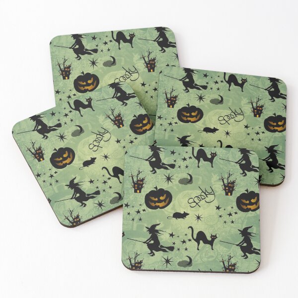 Item preview, Funny halloween design with witch, pumpkin and cat designed and sold by nicky2342.