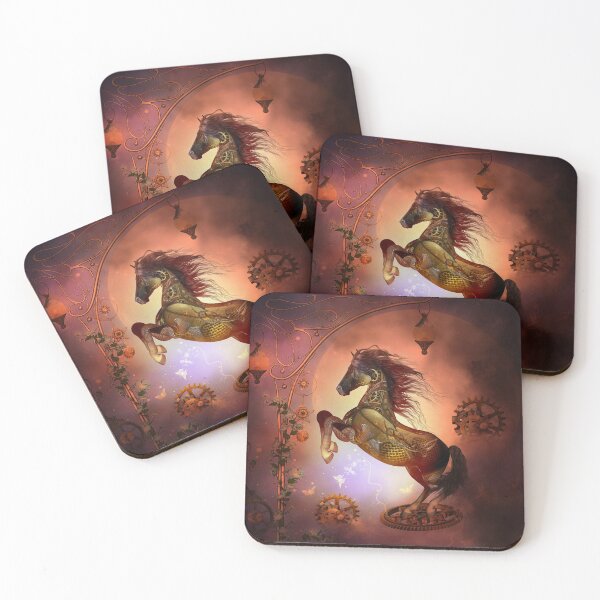 Item preview, Wonderful steampunk horse, clocks and gears designed and sold by nicky2342.