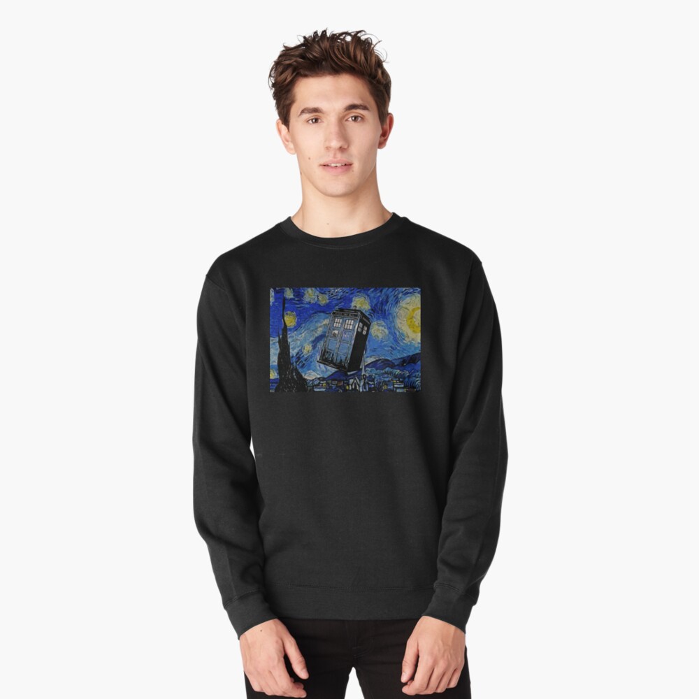 Van in time Pullover Sweatshirt