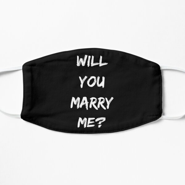 Will you Marry Me? Marriage proposal Mask