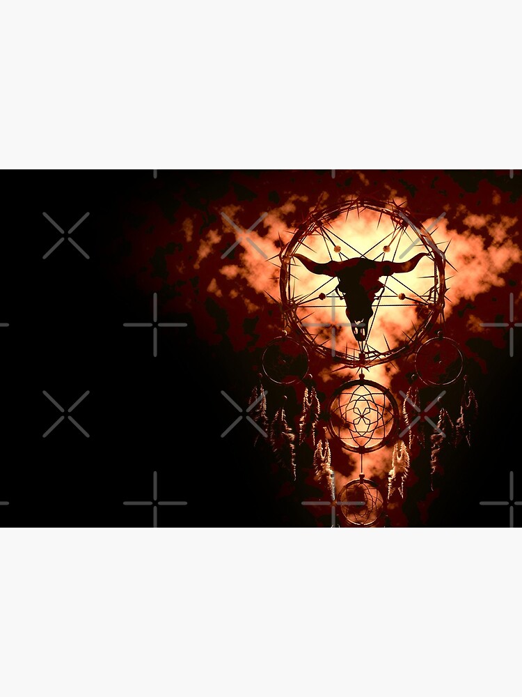 summoning circle pentagram - dream catcher by cglightNing