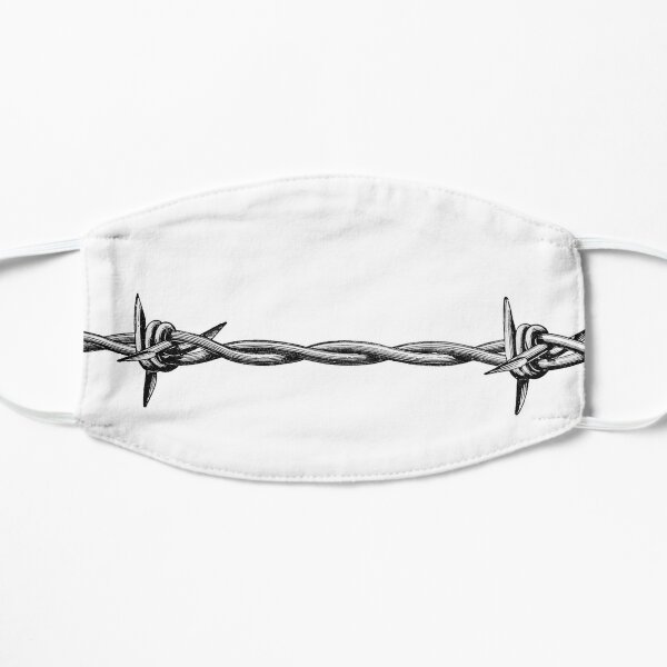 Punk Rock Emo Goth Silver Barbed Wire Chain & mini Razor Blade