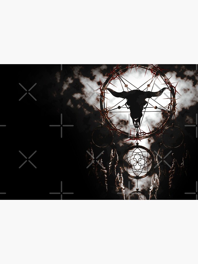 Summoning circle pentagram - Dreamcatcher by cglightNing