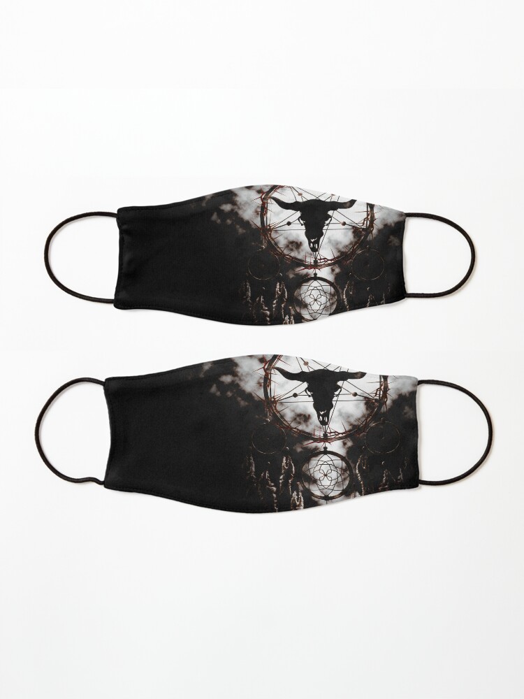 Alternate view of Summoning circle pentagram - Dreamcatcher Mask
