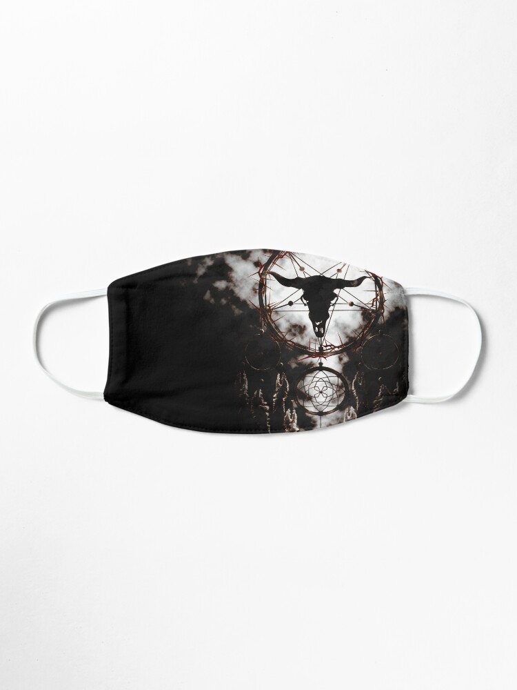 Alternate view of Summoning circle pentagram - Dreamcatcher Mask