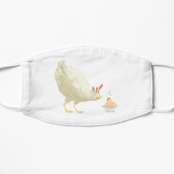 Cupcake Chicken Flat Mask