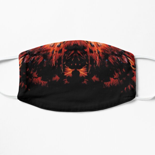 red plumage Mask