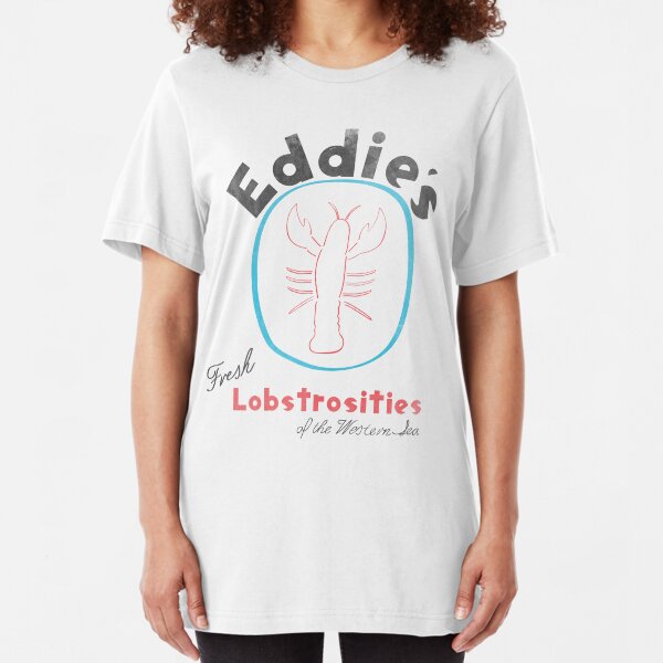 Eddie's Fresh Lobstrosities of the Western Sea Slim Fit T-Shirt