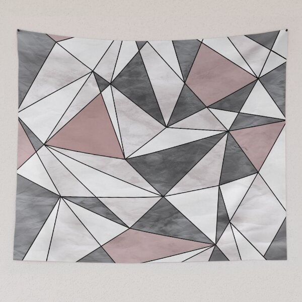 Item preview, Geometric Mesh in Rose Gold designed and sold by Lewis Rose.
